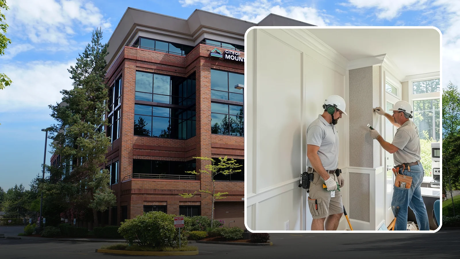 Accent Wall Installation in Mountlake Terrace, Snohomish County, WA - Creating a standout accent wall with texture, paneling, or material to anchor a room's design.
