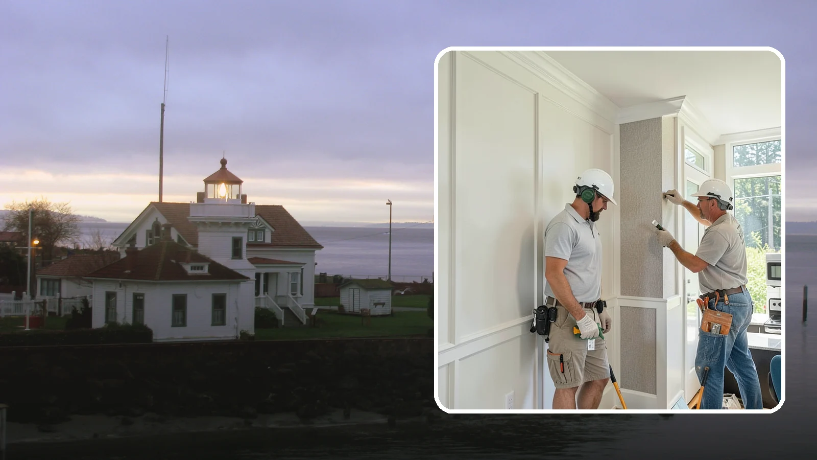 Accent Wall Installation in Mukilteo, Snohomish County, WA - Creating a standout accent wall with texture, paneling, or material to anchor a room's design.