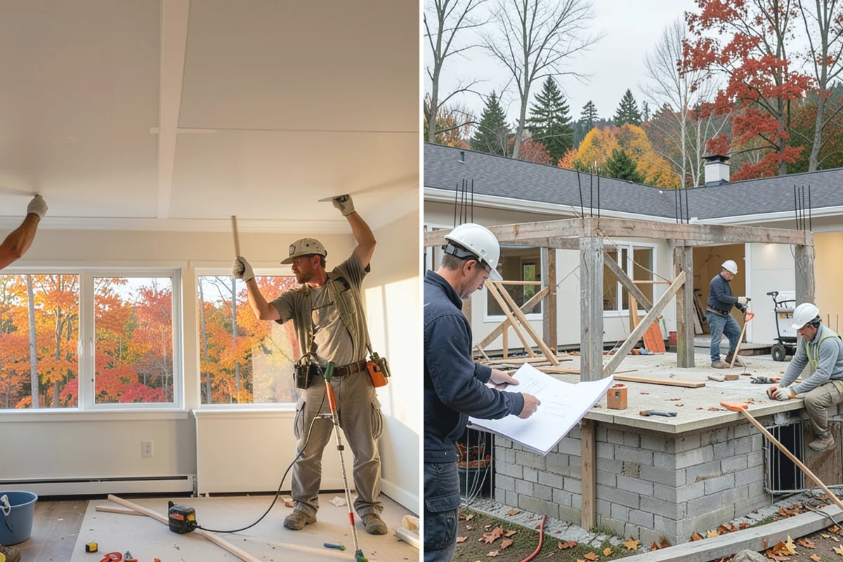 Accent Wall Installation in Renton, King County, WA - Choose material and design the layout
