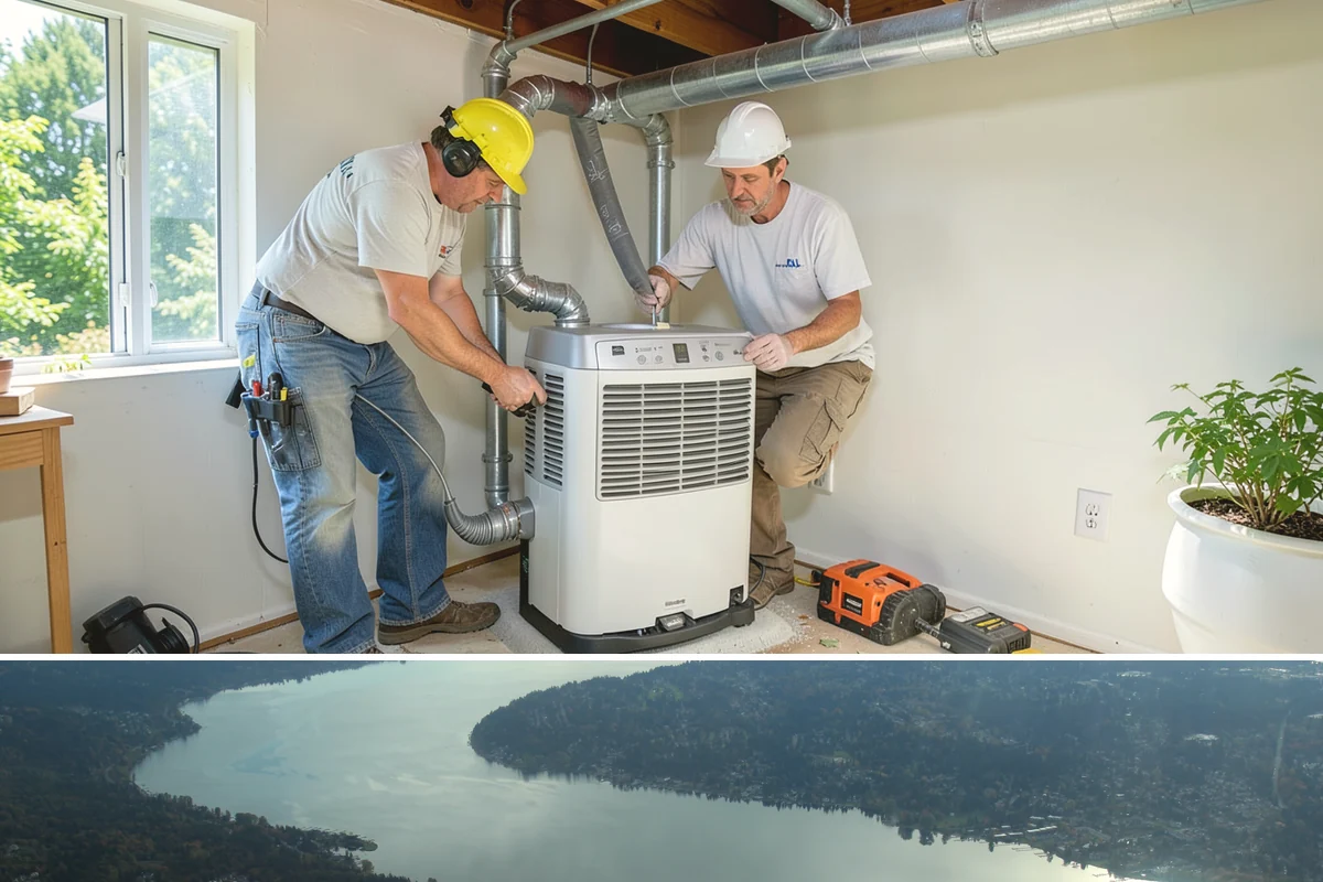 Accent Wall Installation in Sammamish, King County, WA - Accent wall installs are indoor work that can be scheduled any time of year.
