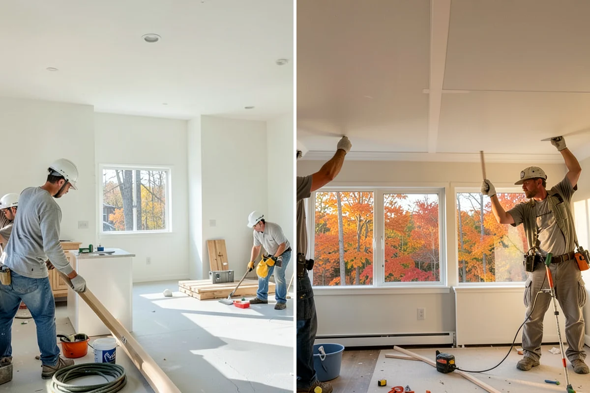 Accent Wall Installation in Sedro-Woolley, Skagit County, WA - Choose material and design the layout