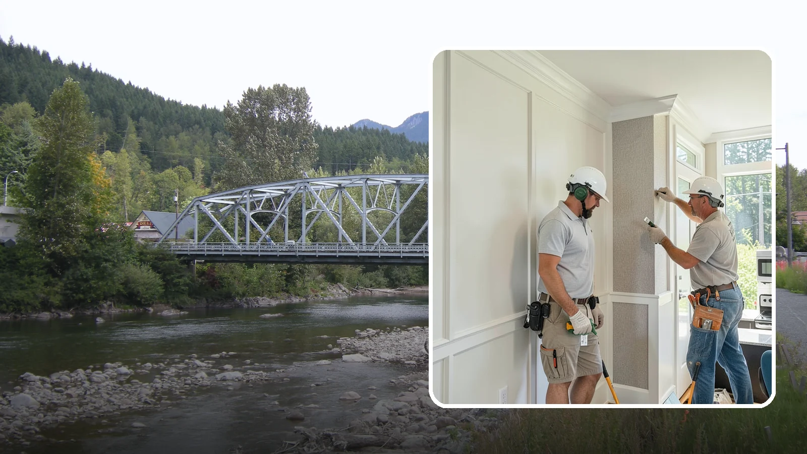 Accent Wall Installation in Skykomish, King County, WA - Creating a standout accent wall with texture, paneling, or material to anchor a room's design.