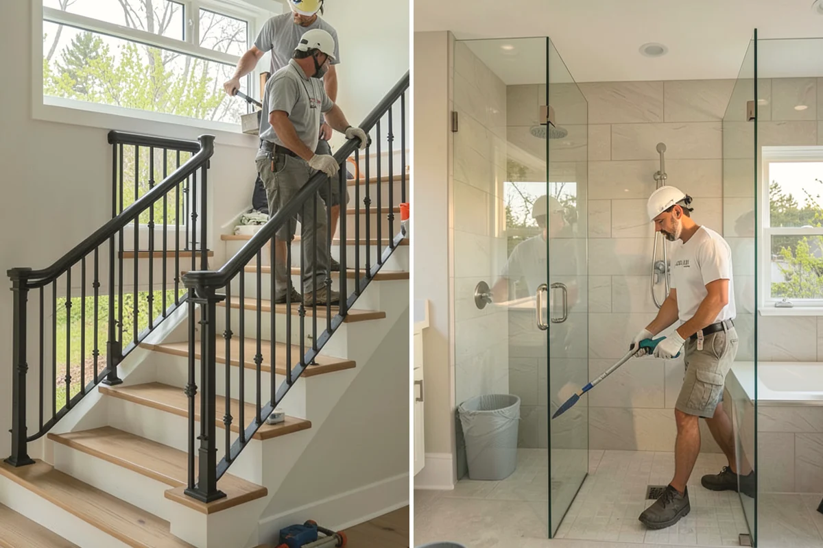Accent Wall Installation in Tukwila, King County, WA - Choose material and design the layout