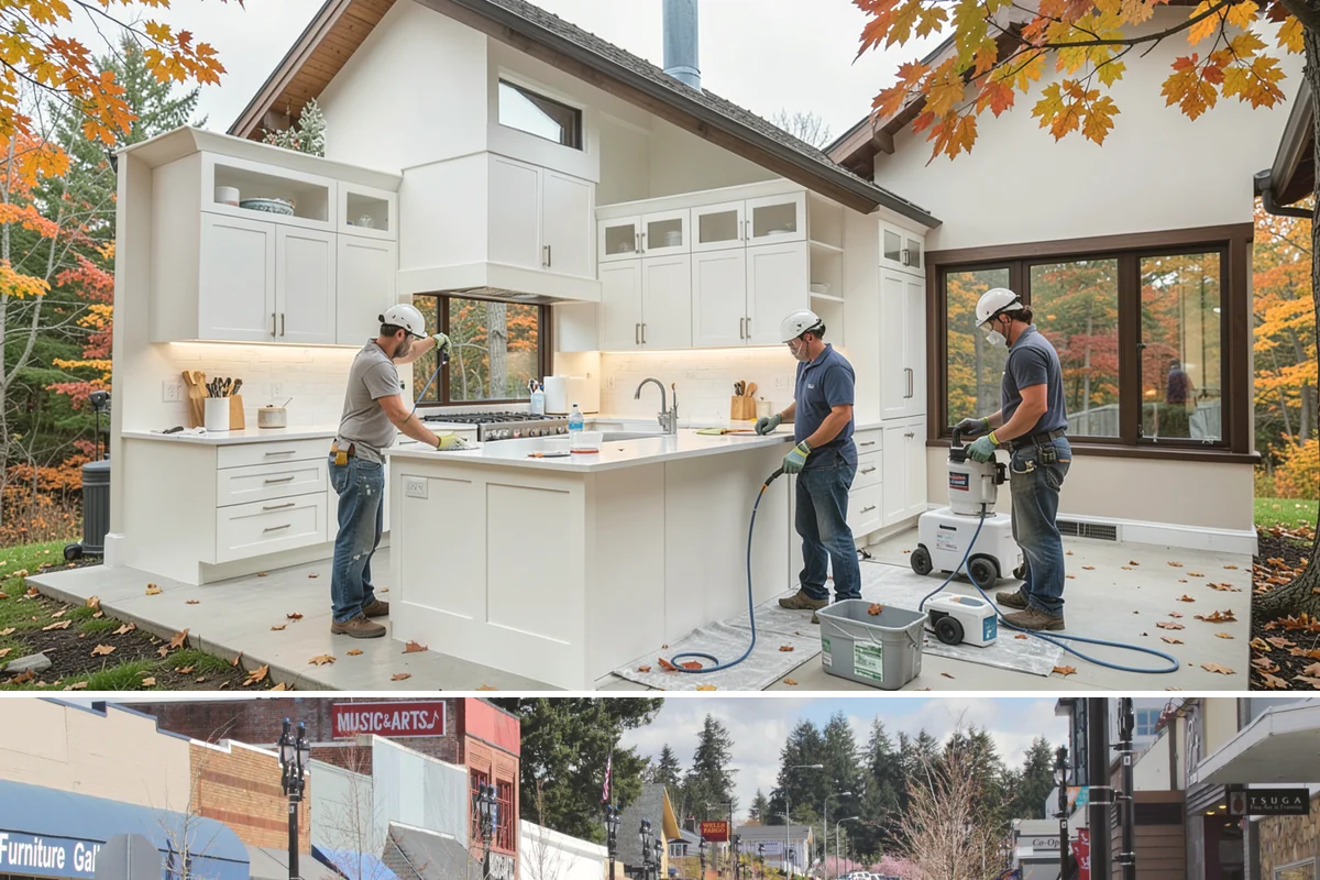 Accent Wall Painting in Bothell, King County, WA - An accent wall is an indoor upgrade you can tackle in any season, including the long Pacific Northwest winters.