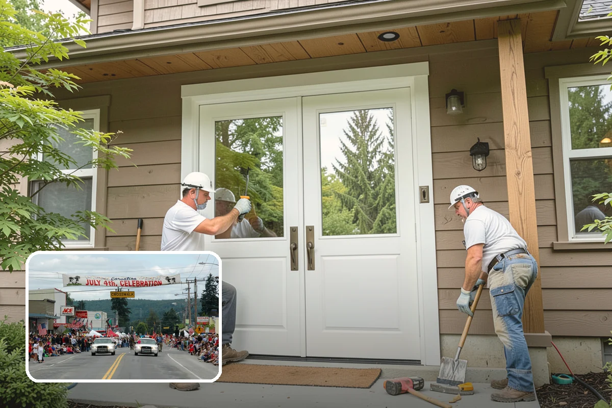 Accent Wall Painting in Carnation, King County, WA - A high-impact design change at a fraction of a full repaint cost