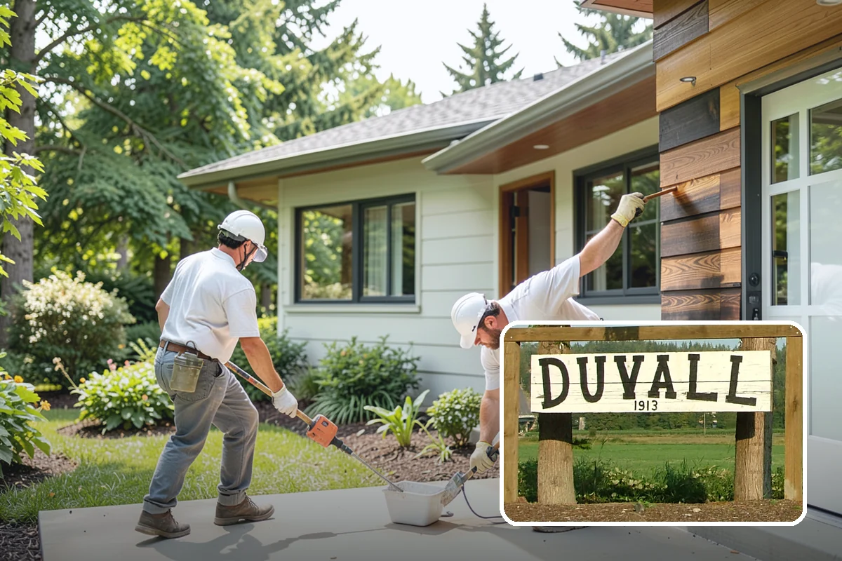 Accent Wall Painting in Duvall, King County, WA - A high-impact design change at a fraction of a full repaint cost