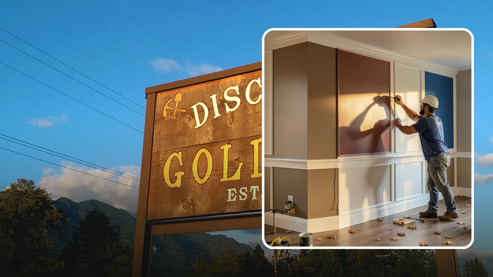 Accent Wall Painting in Gold Bar, Snohomish County, WA - Accent wall painting adds a bold focal color or finish to a single feature wall.