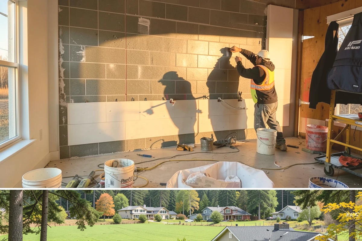 Accent Wall Painting in Lyman, Skagit County, WA - An accent wall is an indoor upgrade you can tackle in any season, including the long Pacific Northwest winters.