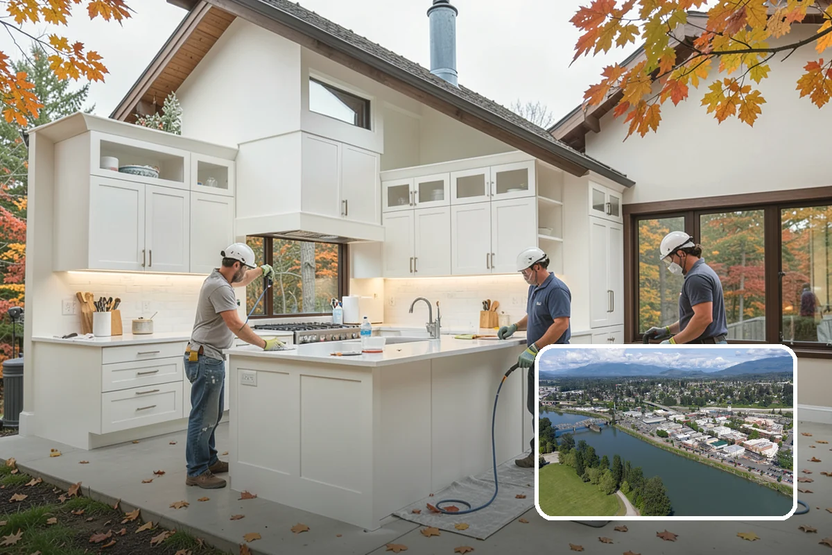 Accent Wall Painting in Mount Vernon, Skagit County, WA - A high-impact design change at a fraction of a full repaint cost