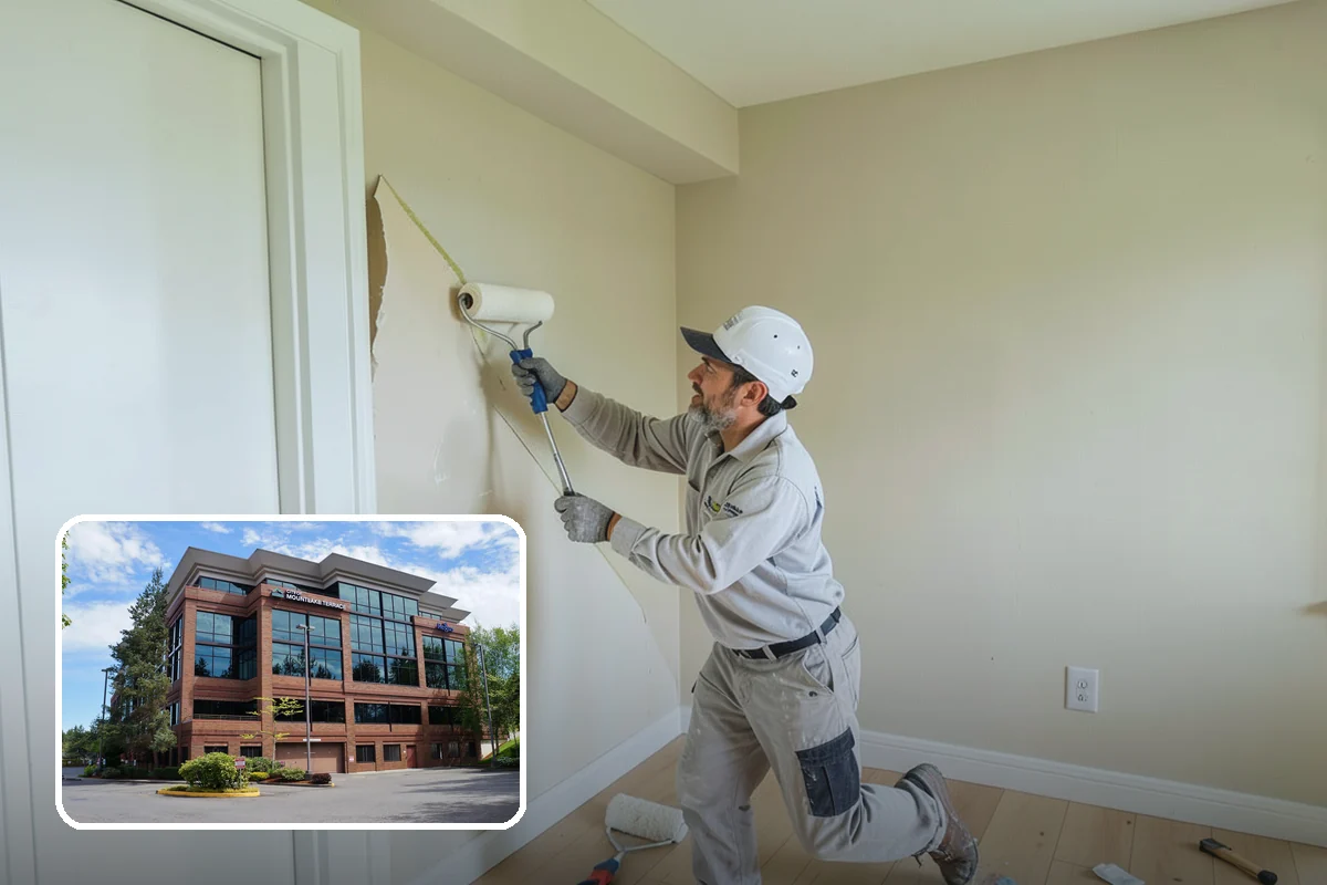 Accent Wall Painting in Mountlake Terrace, Snohomish County, WA - A high-impact design change at a fraction of a full repaint cost