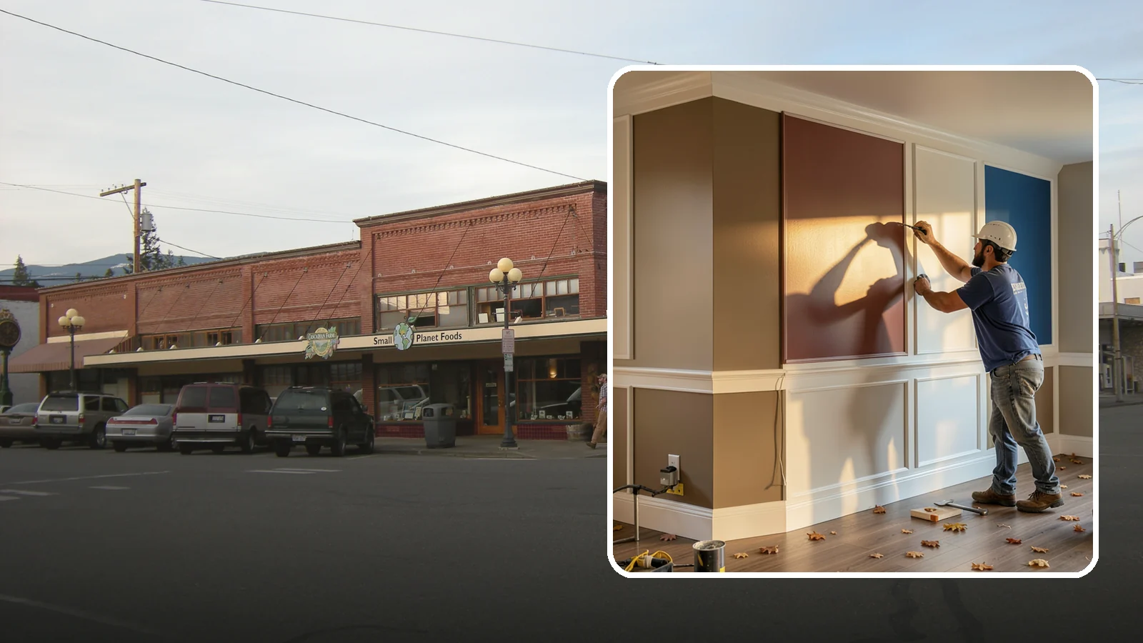 Accent Wall Painting in Sedro-Woolley, Skagit County, WA - Accent wall painting adds a bold focal color or finish to a single feature wall.