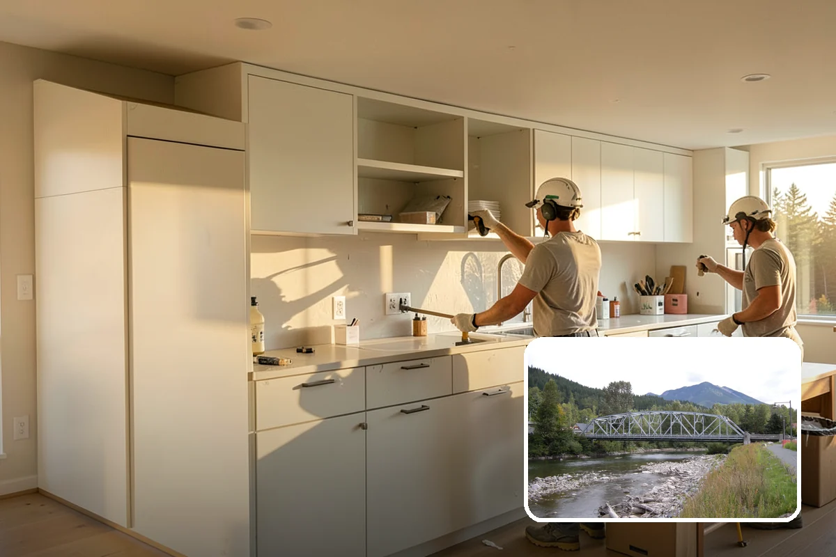 Accent Wall Painting in Skykomish, King County, WA - A high-impact design change at a fraction of a full repaint cost