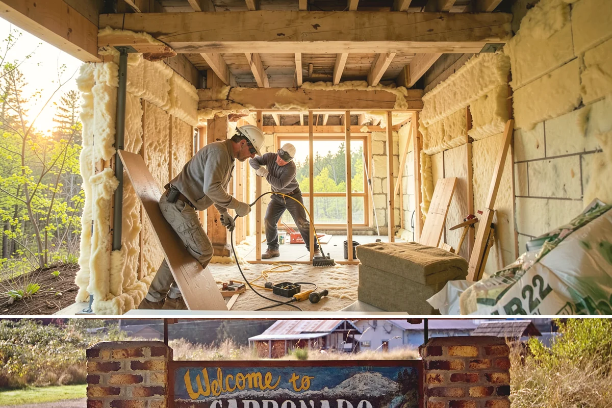 Accessible Bathroom Remodel in Carbonado, Pierce County, WA - Because this is interior work, accessible bathroom remodels are a smart project for the wet fall and winter months.