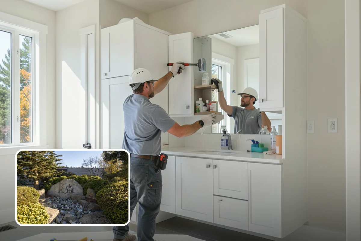 Accessible Bathroom Remodel in Clyde Hill, King County, WA - Curbless, roll-in showers that remove tripping hazards