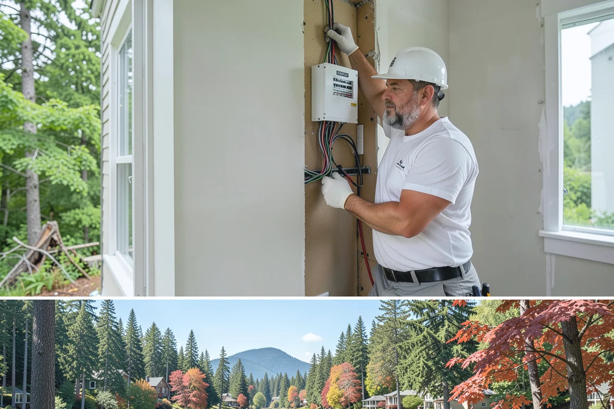 Accessible Bathroom Remodel in Covington, King County, WA - Because this is interior work, accessible bathroom remodels are a smart project for the wet fall and winter months.