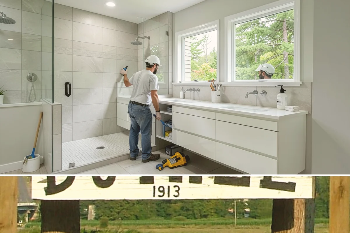 Accessible Bathroom Remodel in Duvall, King County, WA - Because this is interior work, accessible bathroom remodels are a smart project for the wet fall and winter months.