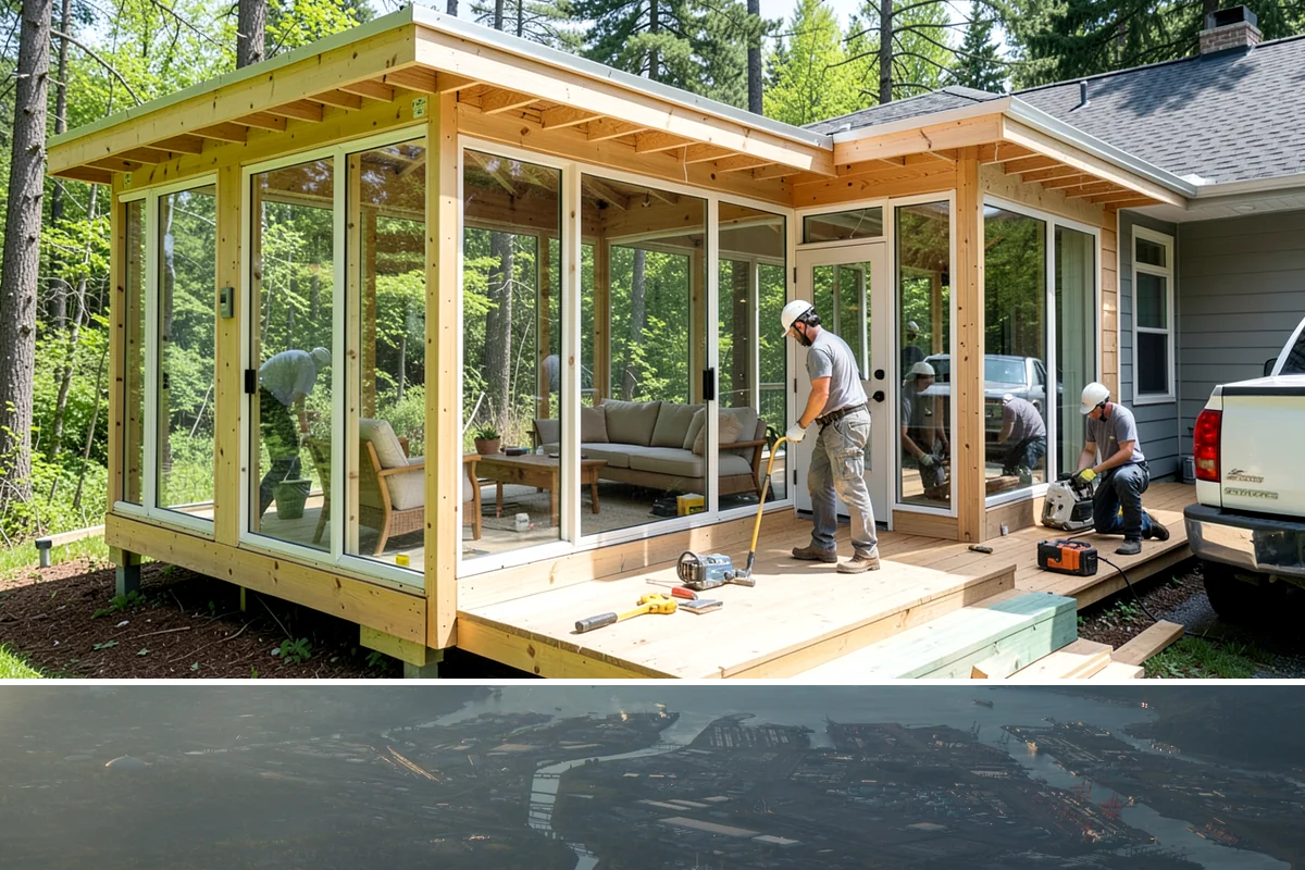 Accessible Bathroom Remodel in Fife, Pierce County, WA - Because this is interior work, accessible bathroom remodels are a smart project for the wet fall and winter months.