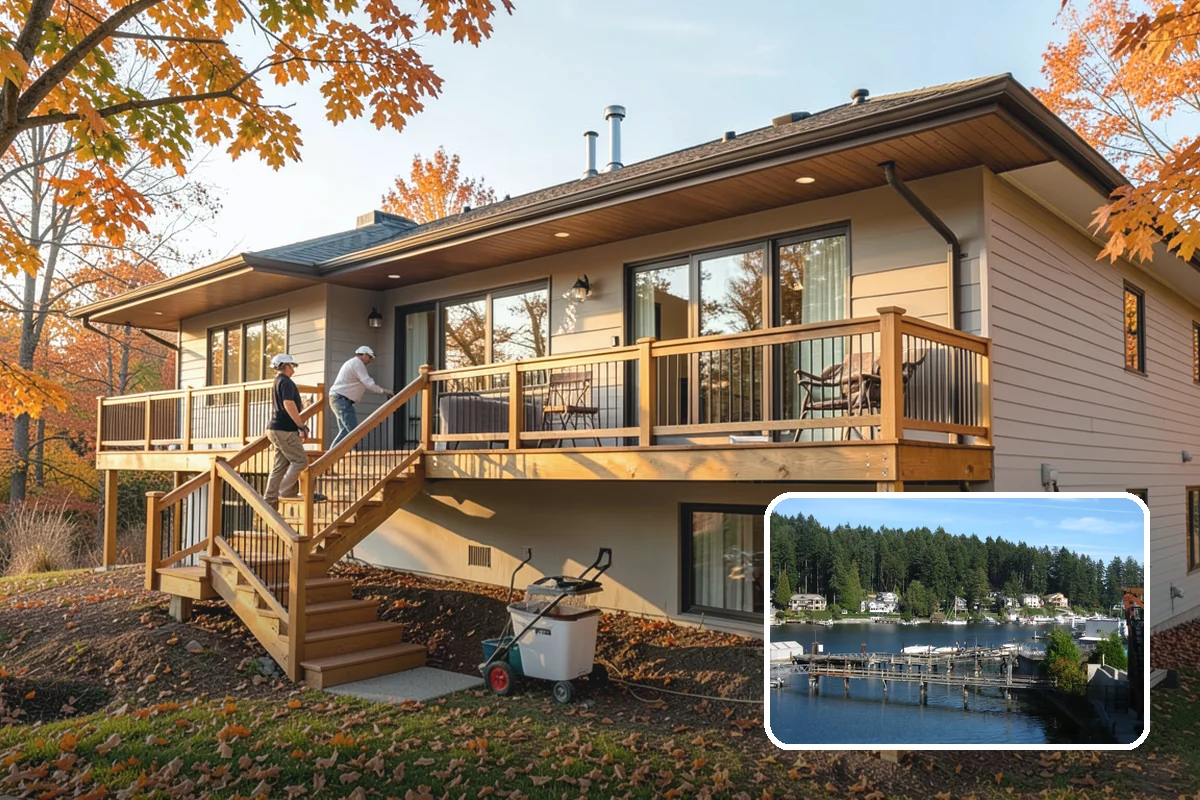 Accessible Bathroom Remodel in Gig Harbor, Pierce County, WA - Curbless, roll-in showers that remove tripping hazards