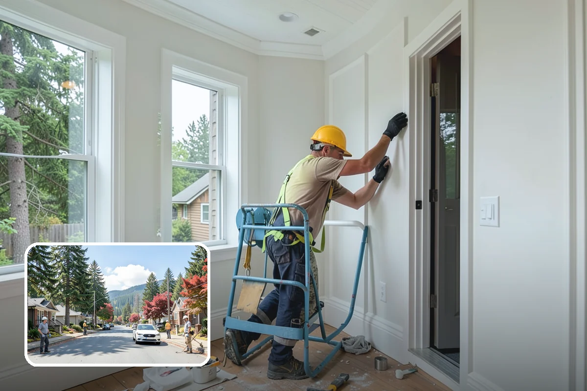 Accessible Bathroom Remodel in Hunts Point, King County, WA - Curbless, roll-in showers that remove tripping hazards