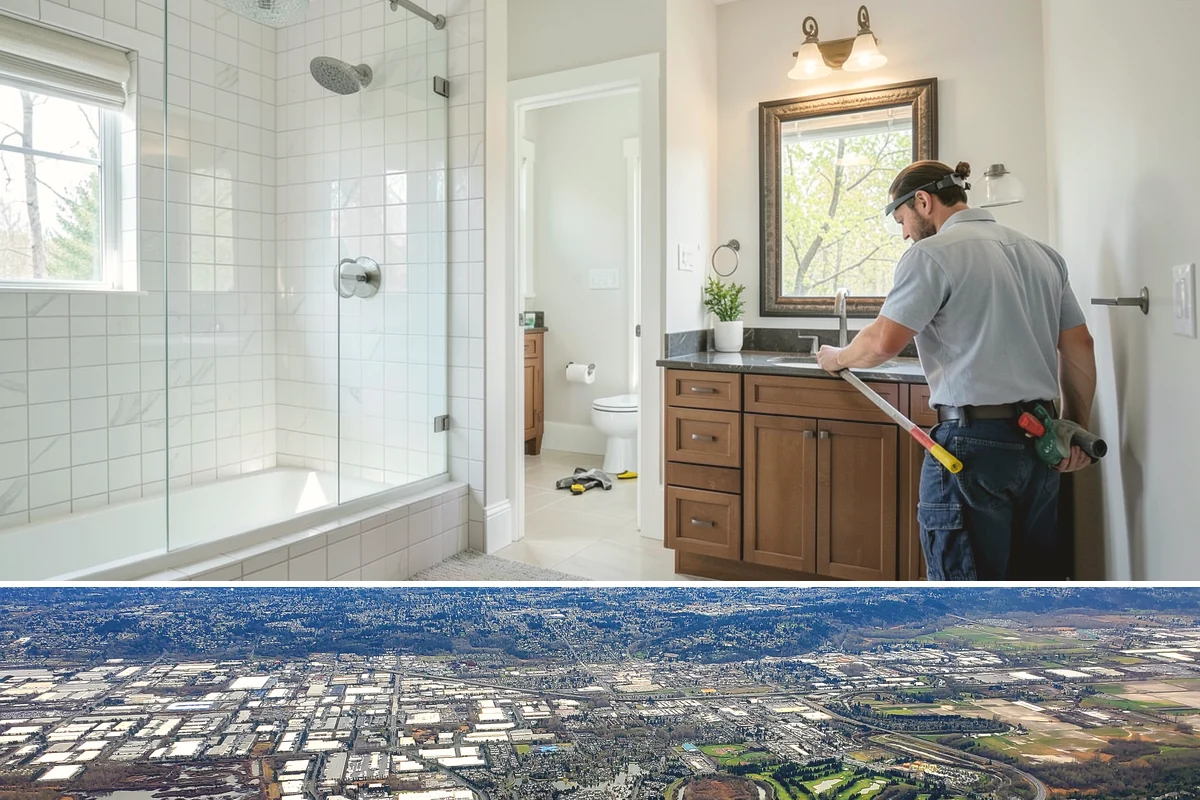 Accessible Bathroom Remodel in Kent, King County, WA - Because this is interior work, accessible bathroom remodels are a smart project for the wet fall and winter months.