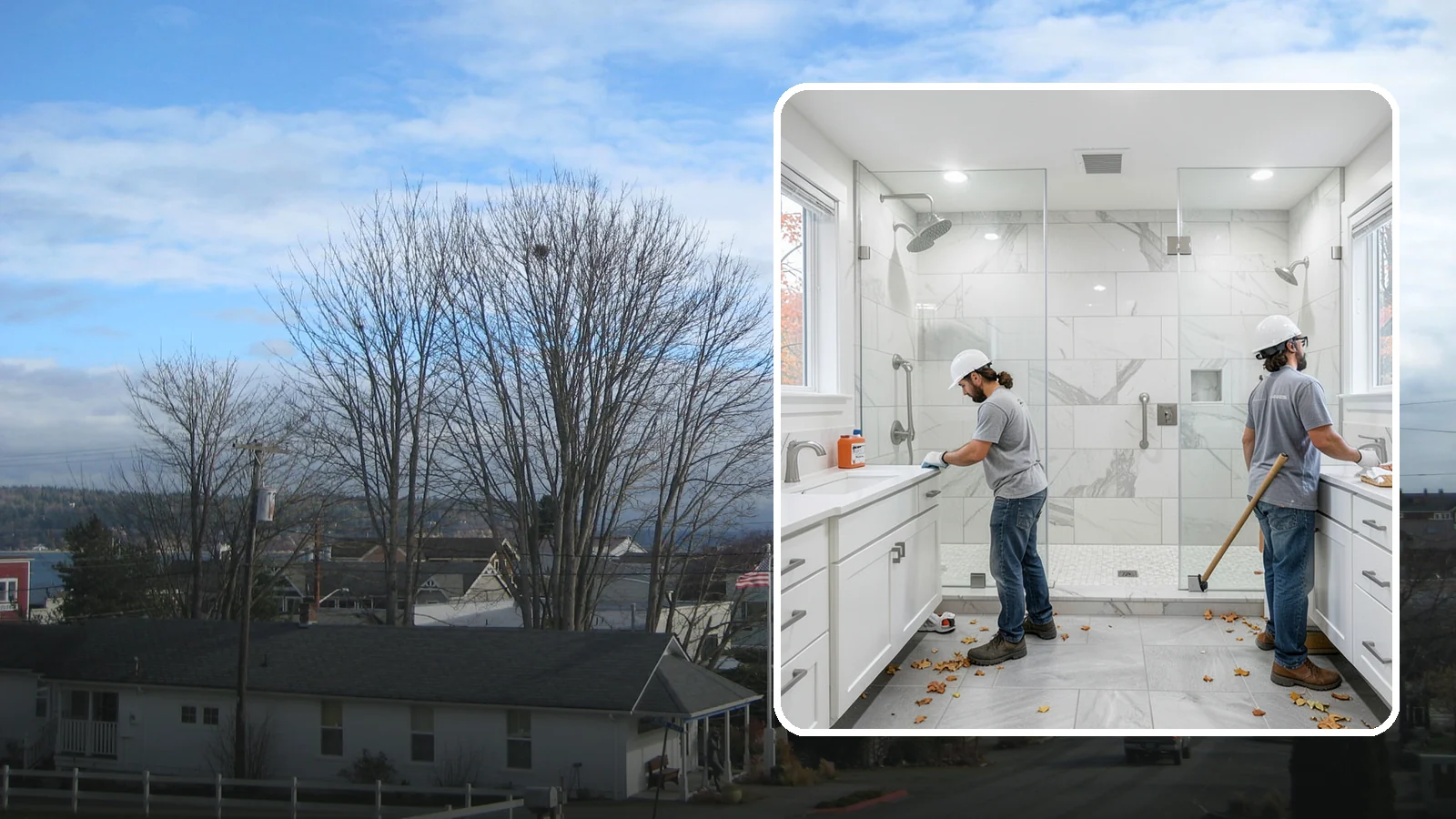 Accessible Bathroom Remodel in Langley, Island County, WA - We transform bathrooms into safe, barrier-free spaces built to handle daily use and constant moisture.