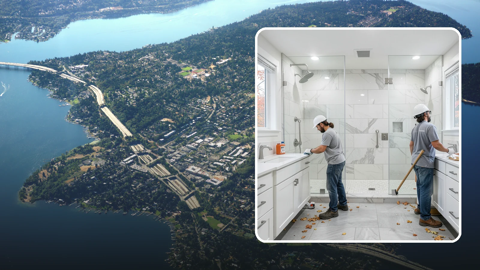 Accessible Bathroom Remodel in Mercer Island, King County, WA - We transform bathrooms into safe, barrier-free spaces built to handle daily use and constant moisture.