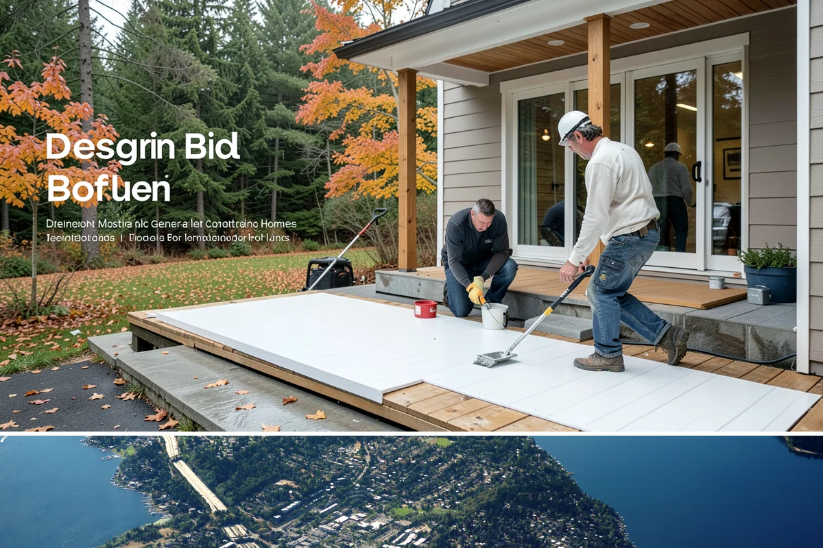 Accessible Bathroom Remodel in Mercer Island, King County, WA - Because this is interior work, accessible bathroom remodels are a smart project for the wet fall and winter months.