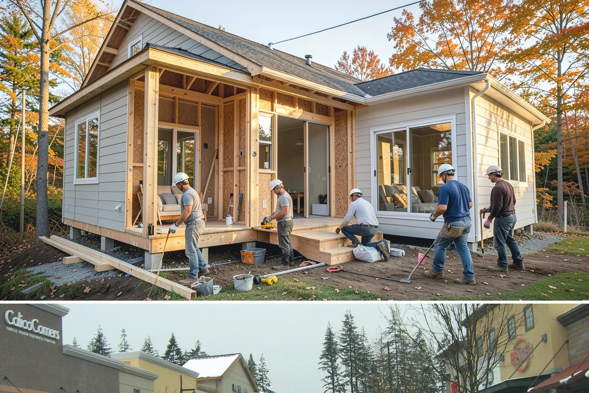 Accessible Bathroom Remodel in Mill Creek, Snohomish County, WA - Because this is interior work, accessible bathroom remodels are a smart project for the wet fall and winter months.