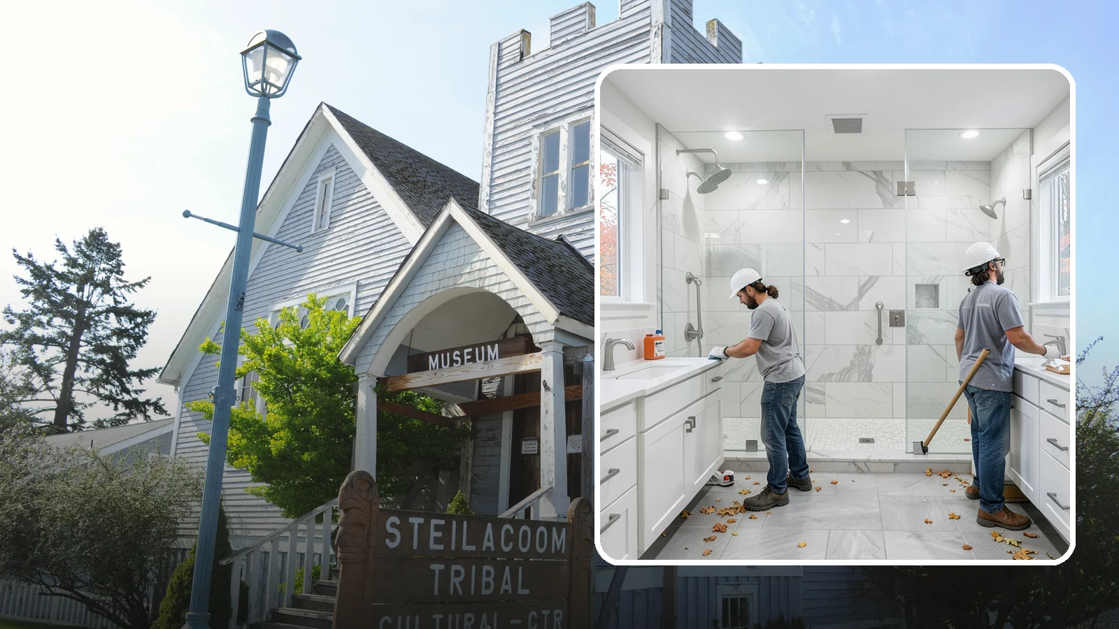 Accessible Bathroom Remodel in Steilacoom, Pierce County, WA - We transform bathrooms into safe, barrier-free spaces built to handle daily use and constant moisture.
