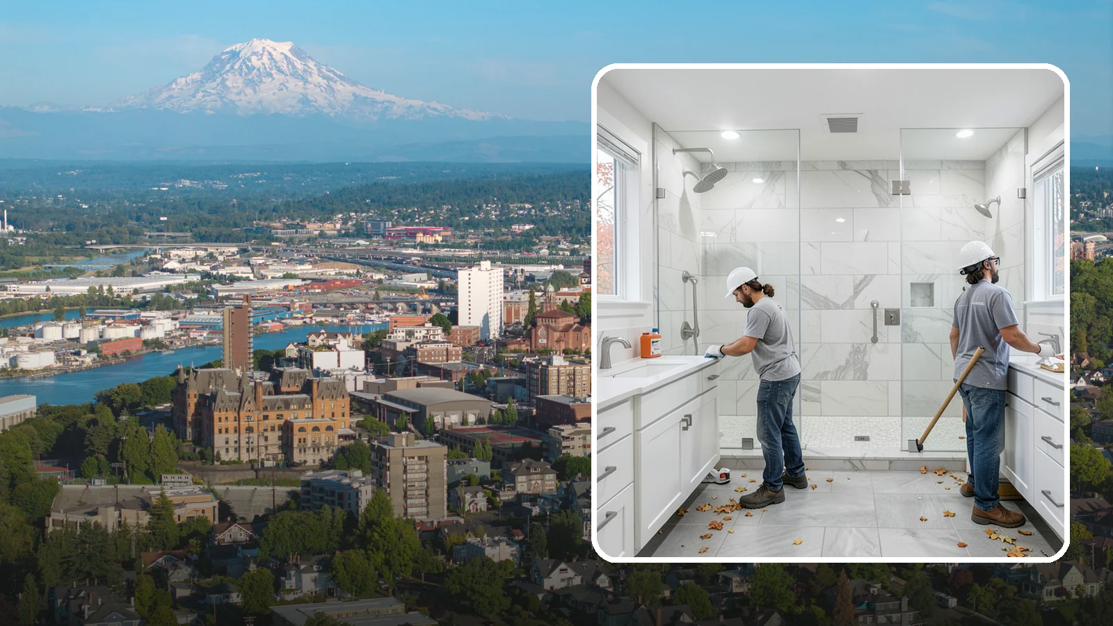 Accessible Bathroom Remodel in Tacoma, Pierce County, WA - We transform bathrooms into safe, barrier-free spaces built to handle daily use and constant moisture.