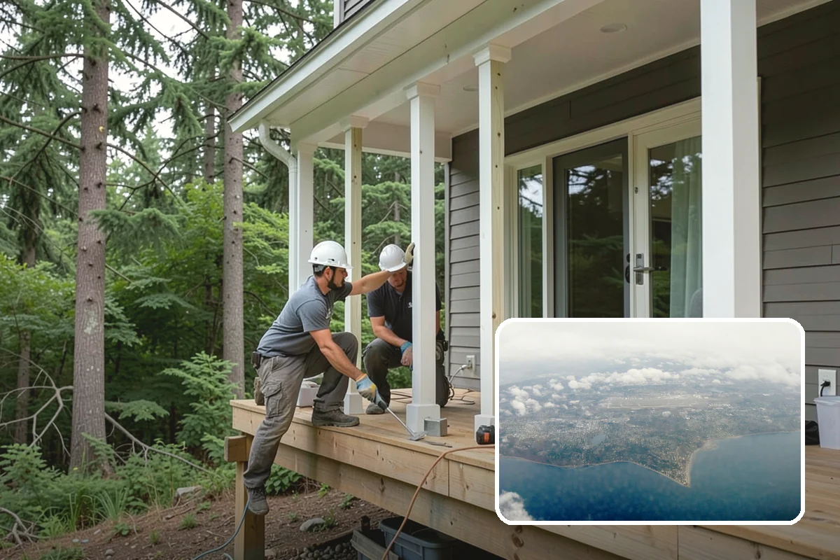 Accessible Kitchen Remodel in Burien, King County, WA - Roll-under sink and cooktop zones for seated meal prep