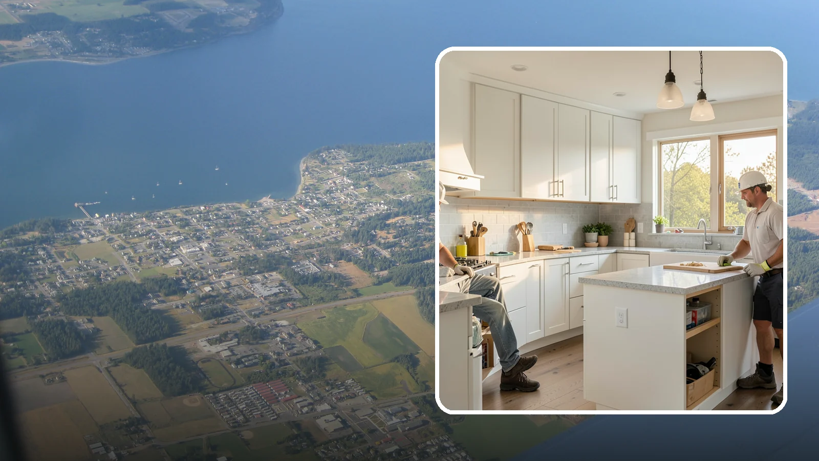 Accessible Kitchen Remodel in Coupeville, Island County, WA - We remodel kitchens so cooking, reaching, and cleanup stay comfortable from a seated or standing position.