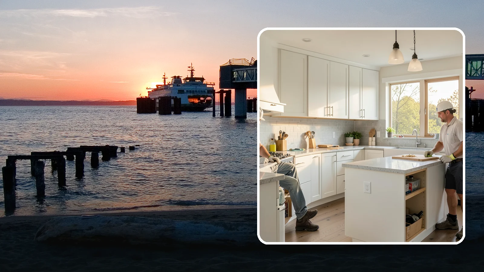 Accessible Kitchen Remodel in Edmonds, Snohomish County, WA - We remodel kitchens so cooking, reaching, and cleanup stay comfortable from a seated or standing position.