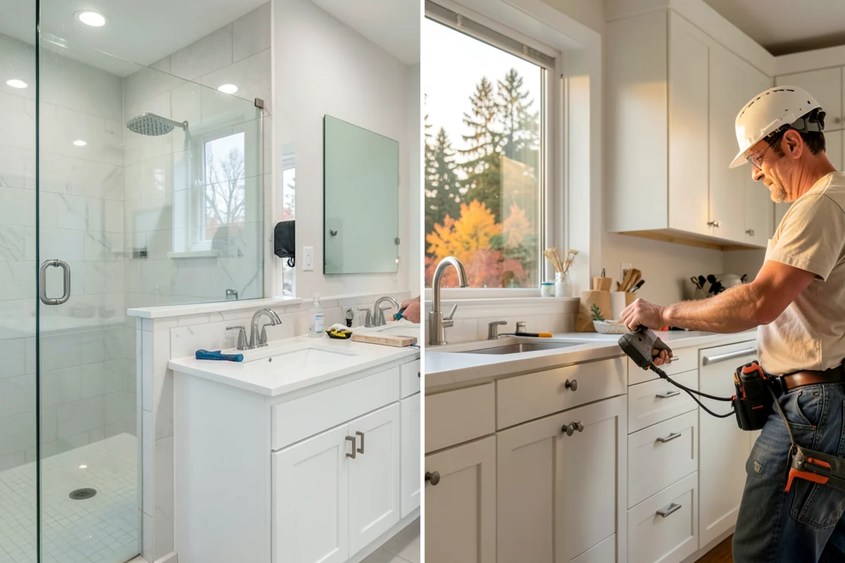 Accessible Kitchen Remodel in Federal Way, King County, WA - We review how the kitchen is used and where reaching fails