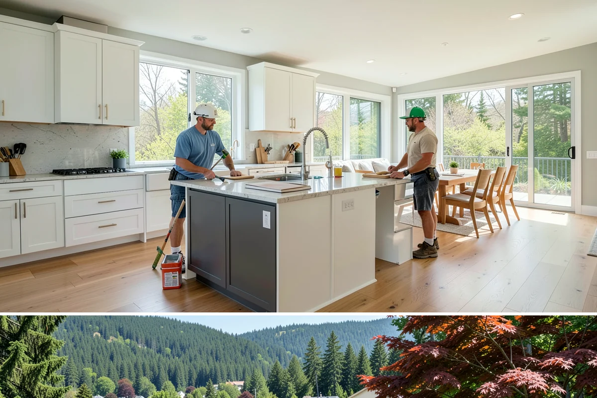 Accessible Kitchen Remodel in Index, Snohomish County, WA - Kitchen remodels run smoothly year-round, and winter scheduling often means faster start dates before the busy spring season.