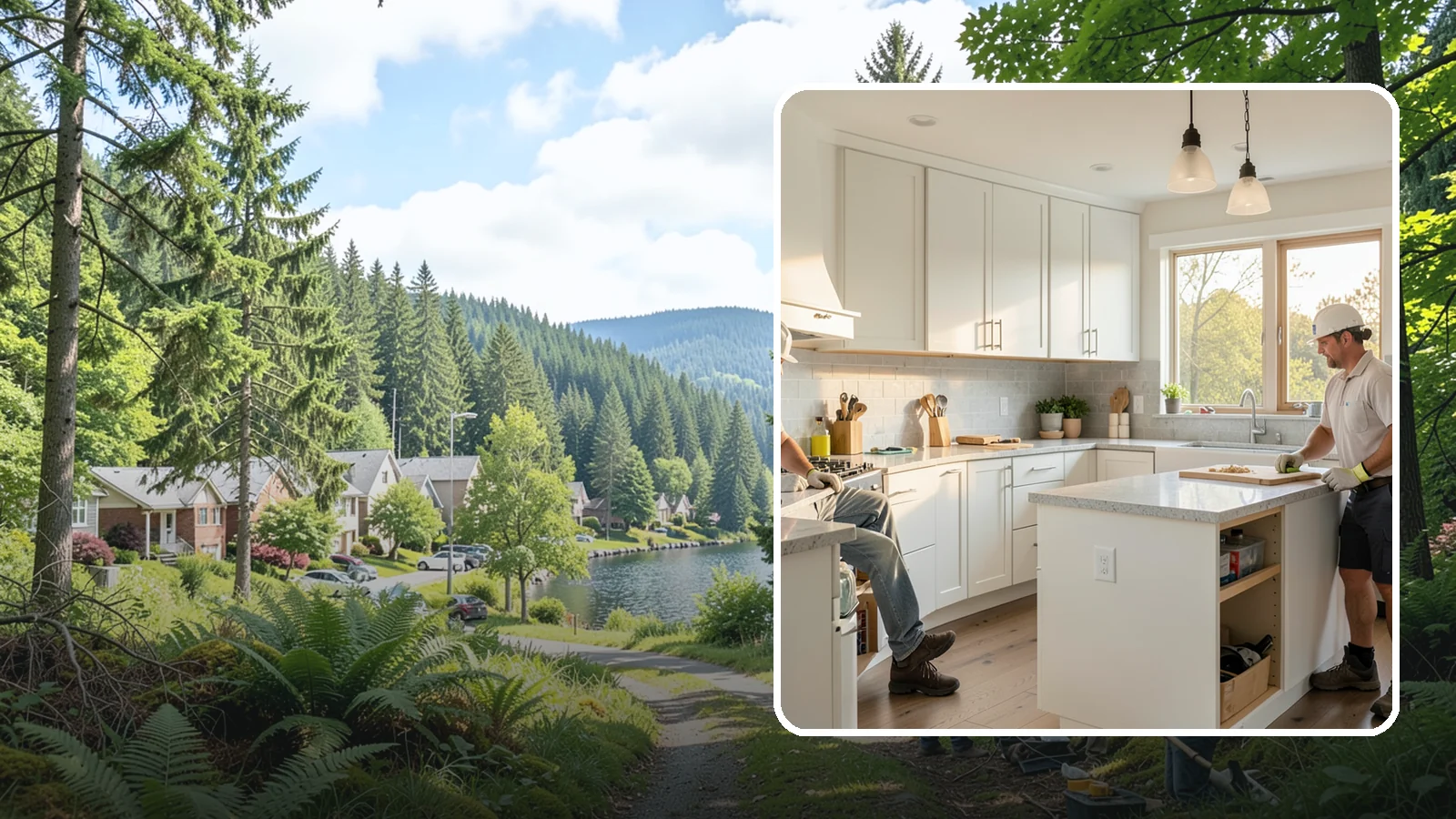 Accessible Kitchen Remodel in Lake Forest Park, King County, WA - We remodel kitchens so cooking, reaching, and cleanup stay comfortable from a seated or standing position.