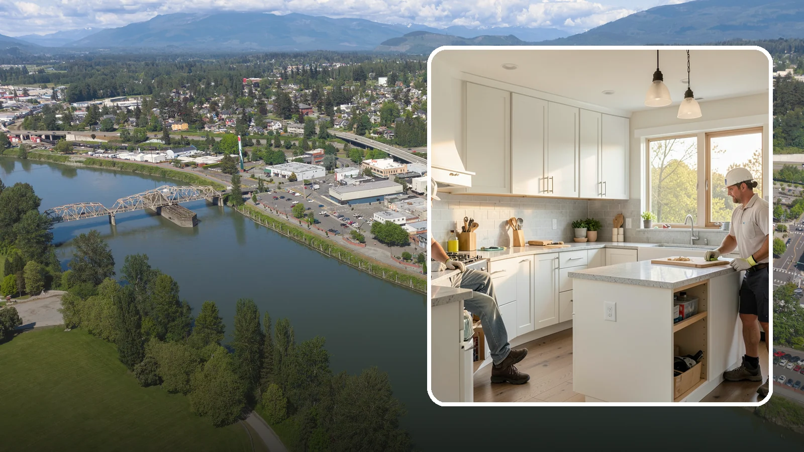 Accessible Kitchen Remodel in Mount Vernon, Skagit County, WA - We remodel kitchens so cooking, reaching, and cleanup stay comfortable from a seated or standing position.