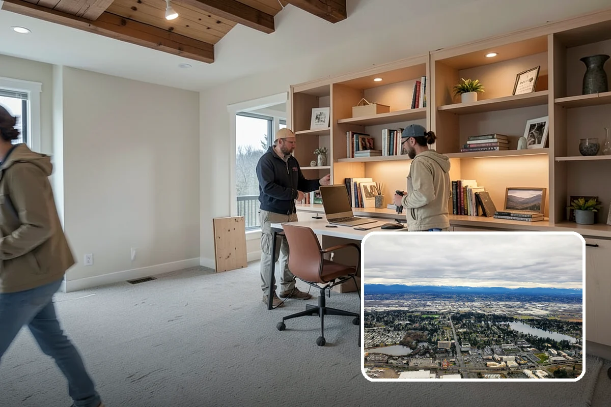 Accessible Kitchen Remodel in SeaTac, King County, WA - Roll-under sink and cooktop zones for seated meal prep