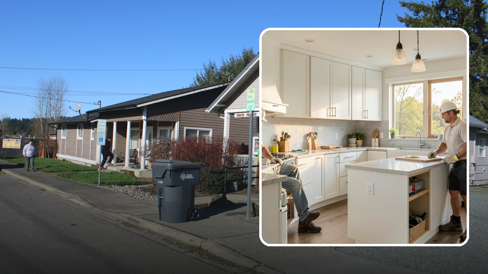 Accessible Kitchen Remodel in South Prairie, Pierce County, WA - We remodel kitchens so cooking, reaching, and cleanup stay comfortable from a seated or standing position.