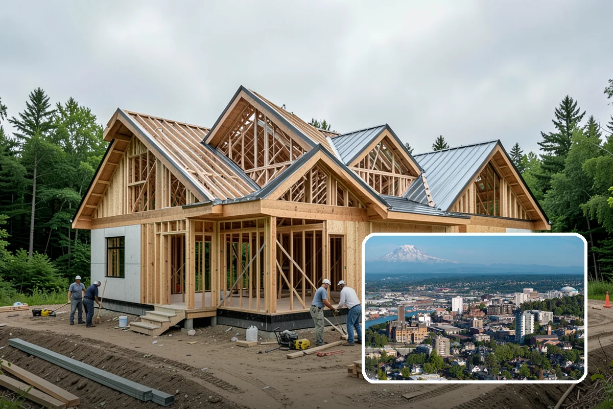 Accessible Kitchen Remodel in Tacoma, Pierce County, WA - Roll-under sink and cooktop zones for seated meal prep