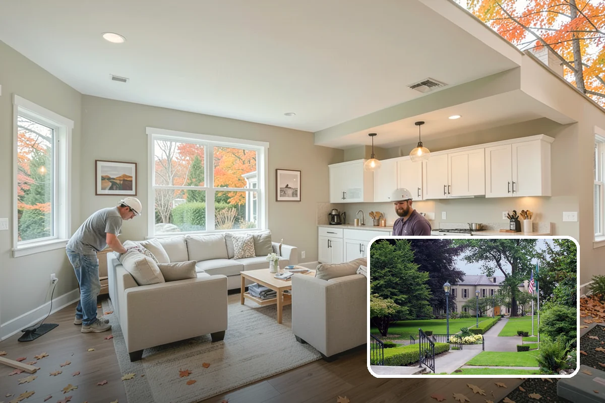 Accessible Kitchen Remodel in Woodinville, King County, WA - Roll-under sink and cooktop zones for seated meal prep