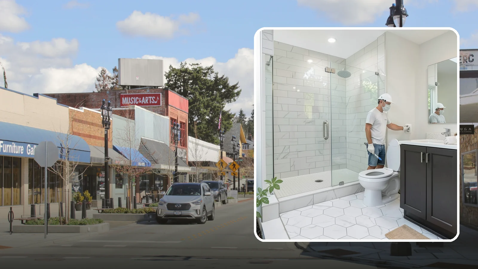 ADA Bathroom Remodeling in Bothell, King County, WA - ADA bathroom remodeling adapts your space for safe, accessible use by everyone.