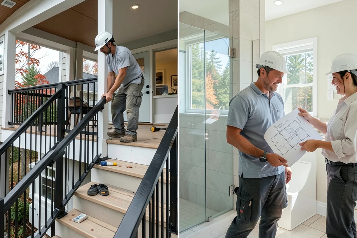 ADA Bathroom Remodeling in Clyde Hill, King County, WA - Assess mobility needs and room layout