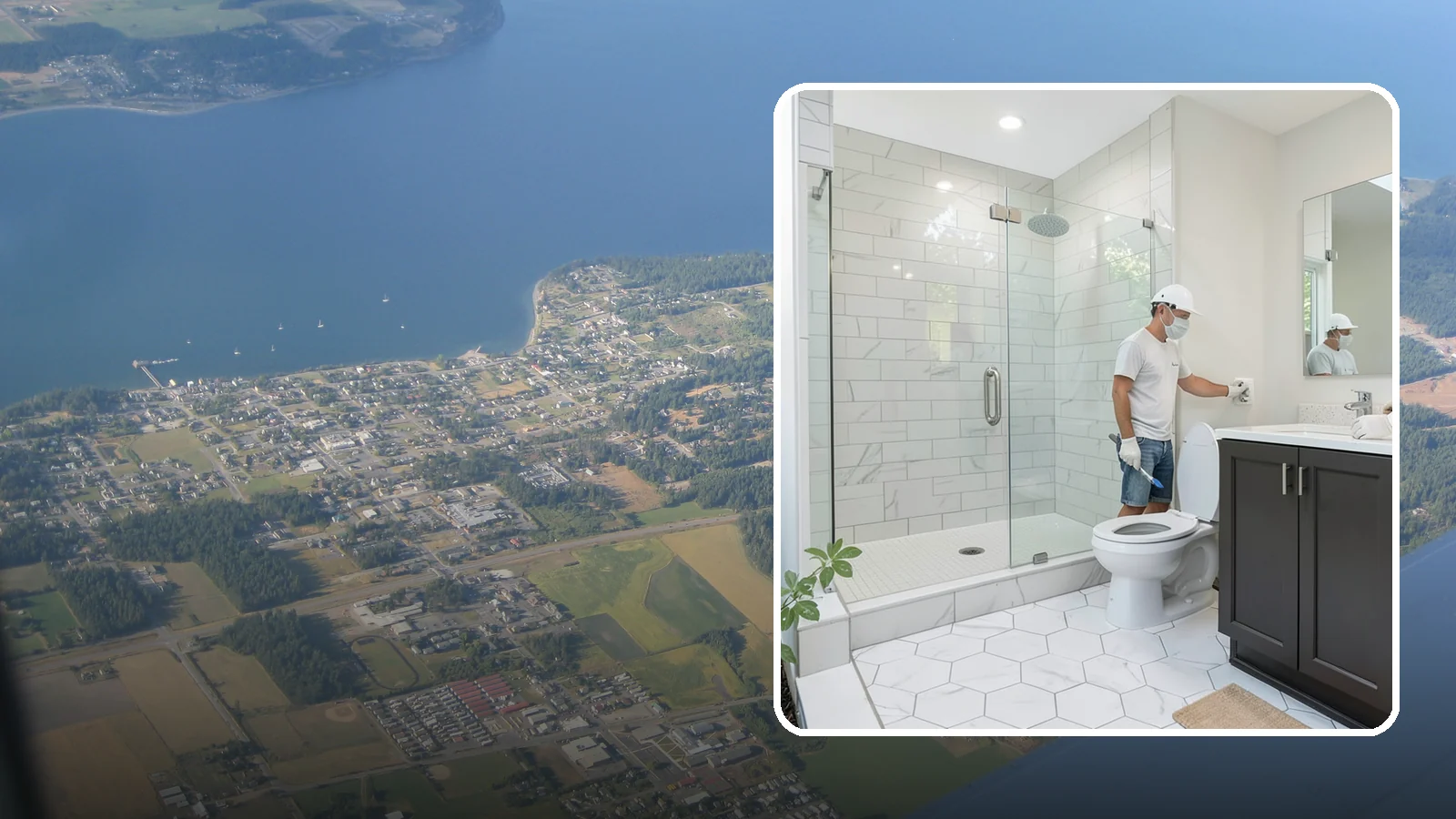 ADA Bathroom Remodeling in Coupeville, Island County, WA - ADA bathroom remodeling adapts your space for safe, accessible use by everyone.