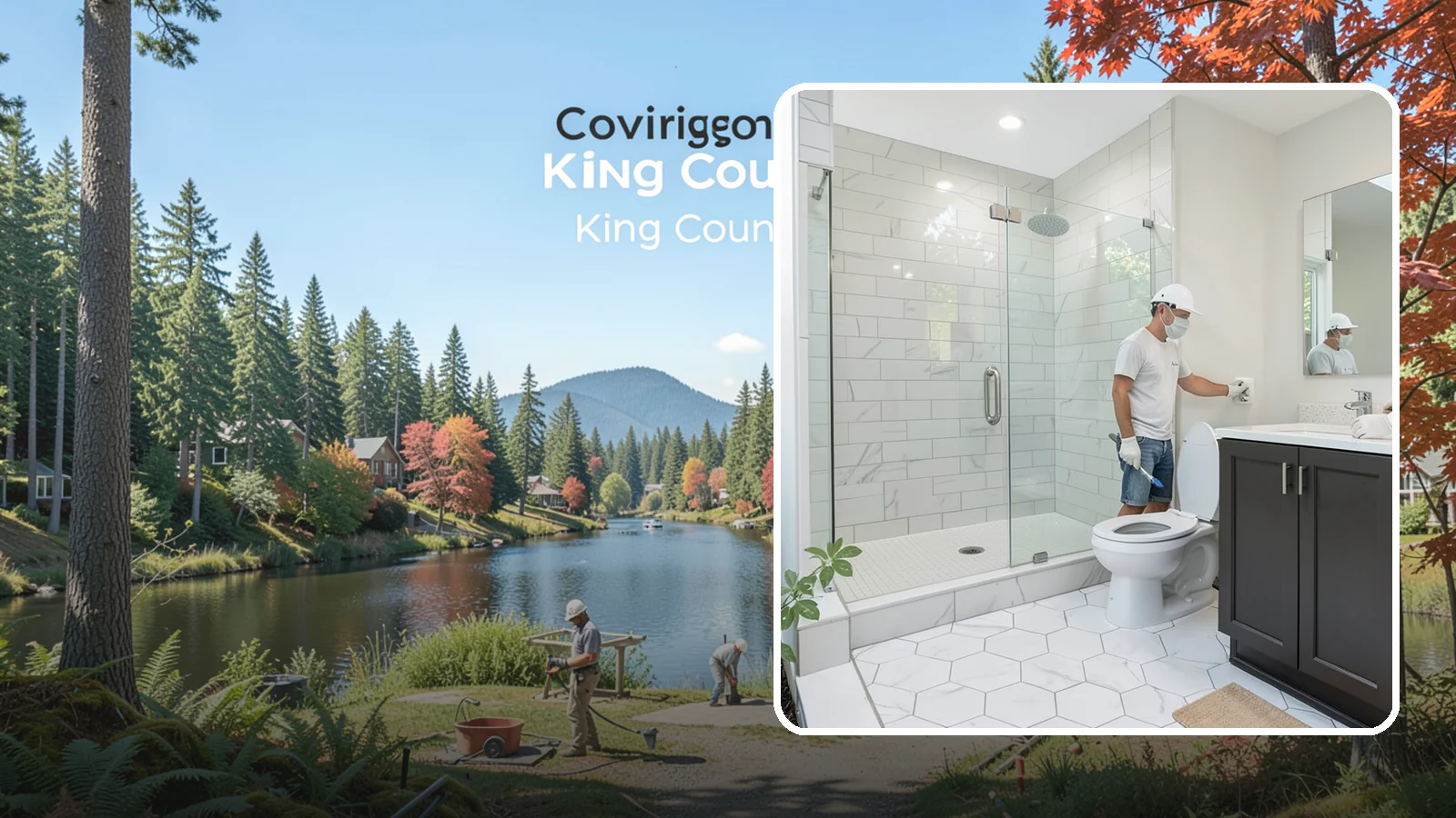 ADA Bathroom Remodeling in Covington, King County, WA - ADA bathroom remodeling adapts your space for safe, accessible use by everyone.