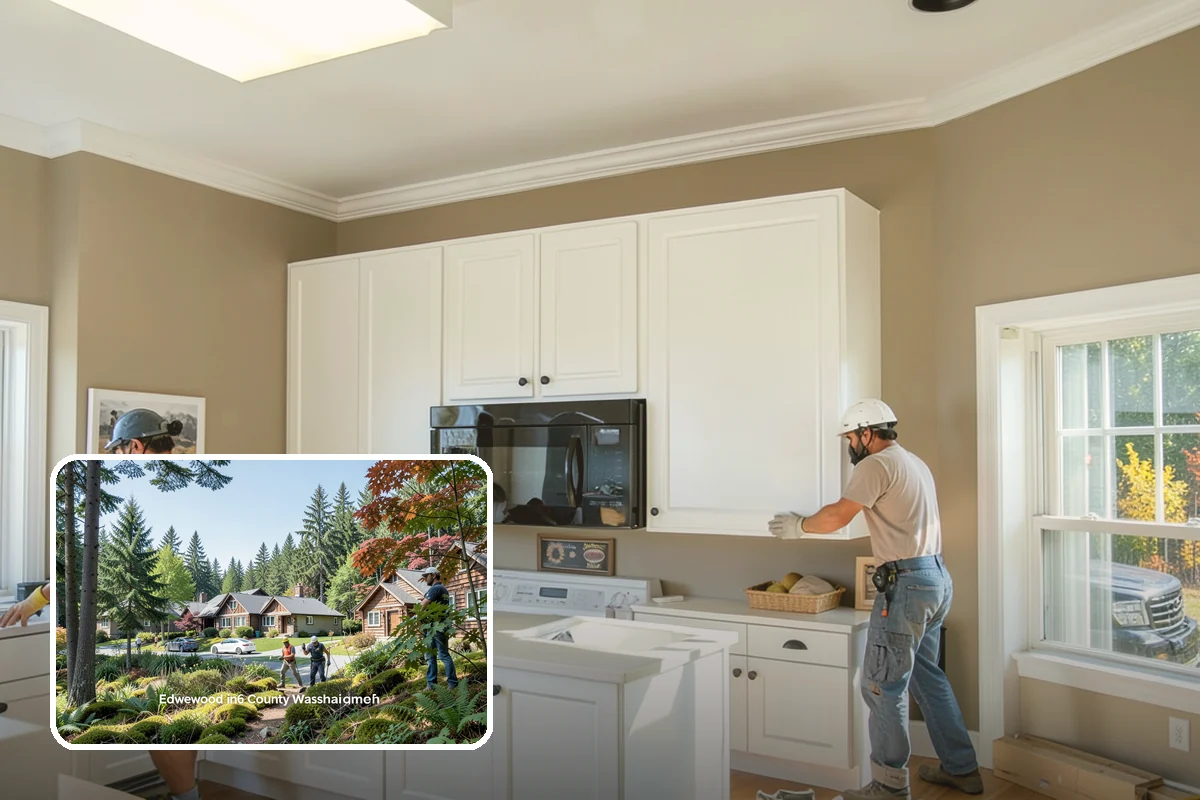ADA Bathroom Remodeling in Edgewood, Pierce County, WA - Improves safety with grab bars and clearances
