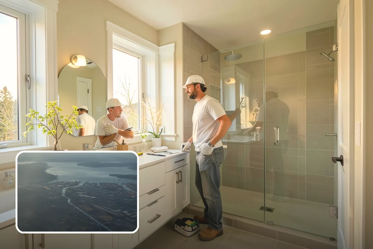 ADA Bathroom Remodeling in Fife, Pierce County, WA - Improves safety with grab bars and clearances