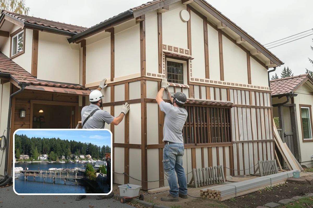 ADA Bathroom Remodeling in Gig Harbor, Pierce County, WA - Improves safety with grab bars and clearances