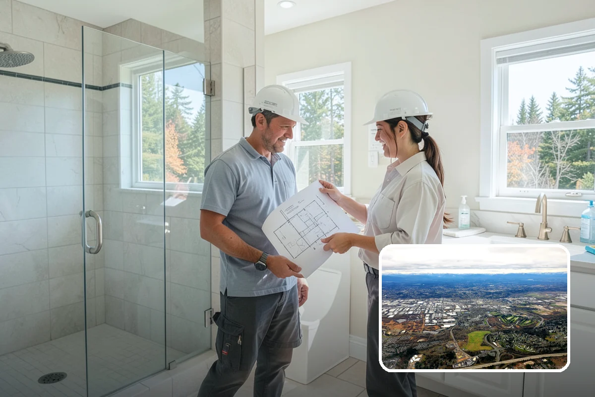 ADA Bathroom Remodeling in Kent, King County, WA - Improves safety with grab bars and clearances