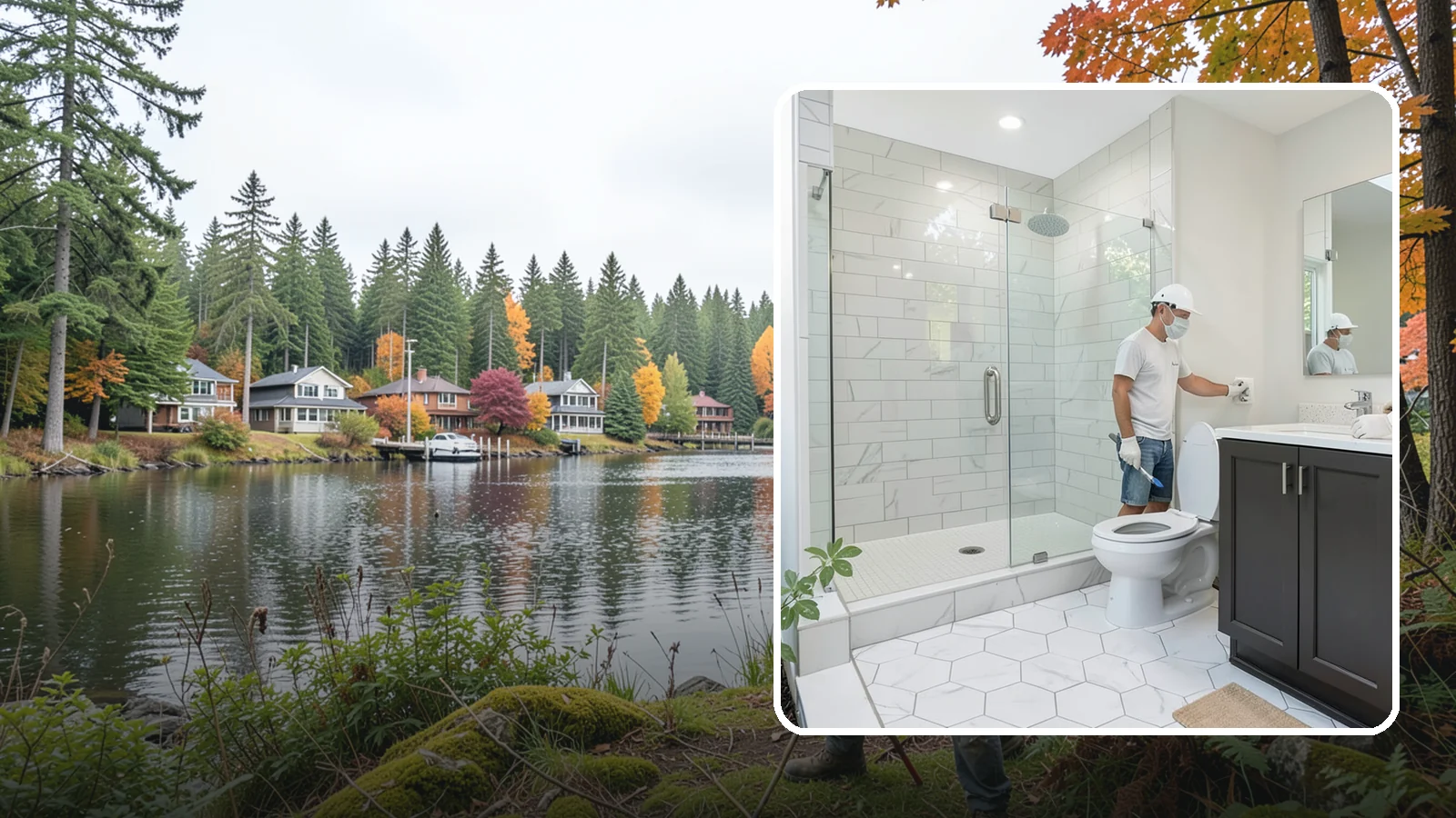 ADA Bathroom Remodeling in La Conner, Skagit County, WA - ADA bathroom remodeling adapts your space for safe, accessible use by everyone.